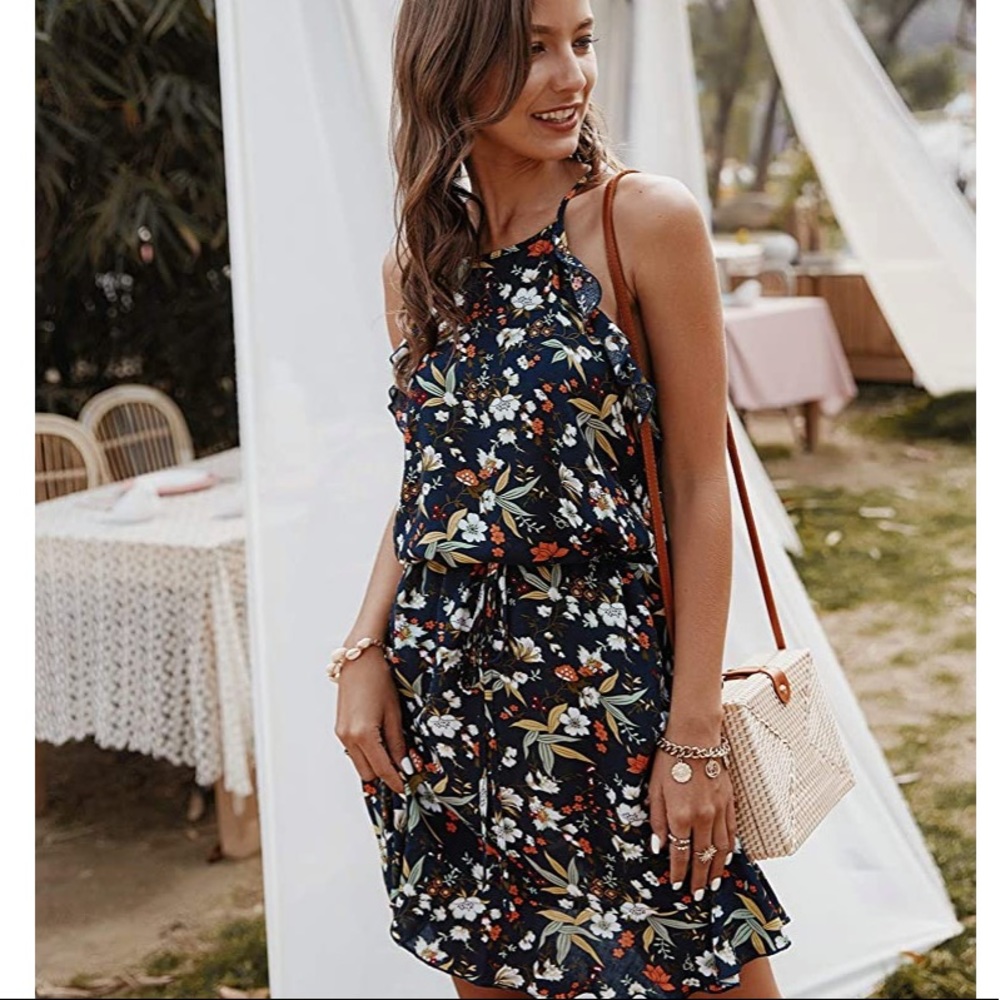 - L Delilah Wear L Boho Floral Dress View 5
